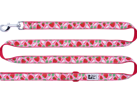 RC Pets Patterned Dog Leash 1 2 x6  - Strawberries Online Hot Sale