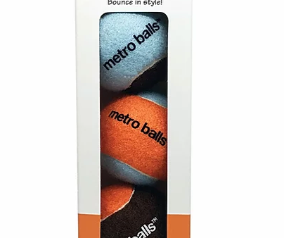 Metro Paws Metro Balls® - Orange 3ct Online now