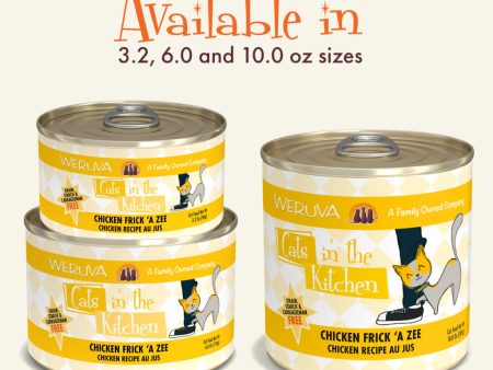 Cats in the Kitchen Wet Cat Food Originals Chicken Frick-a-Zee Chicken Recipe Au Jus Online