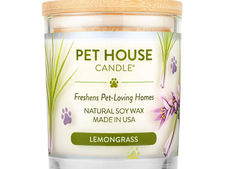 One Fur All Pet House 9oz Candle - Lemongrass Cheap