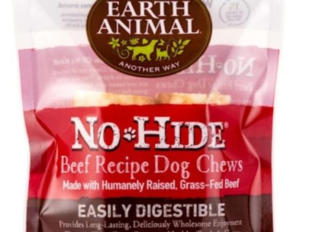 Earth Animal No-Hide Chews Packages - Beef 4  2pk For Cheap