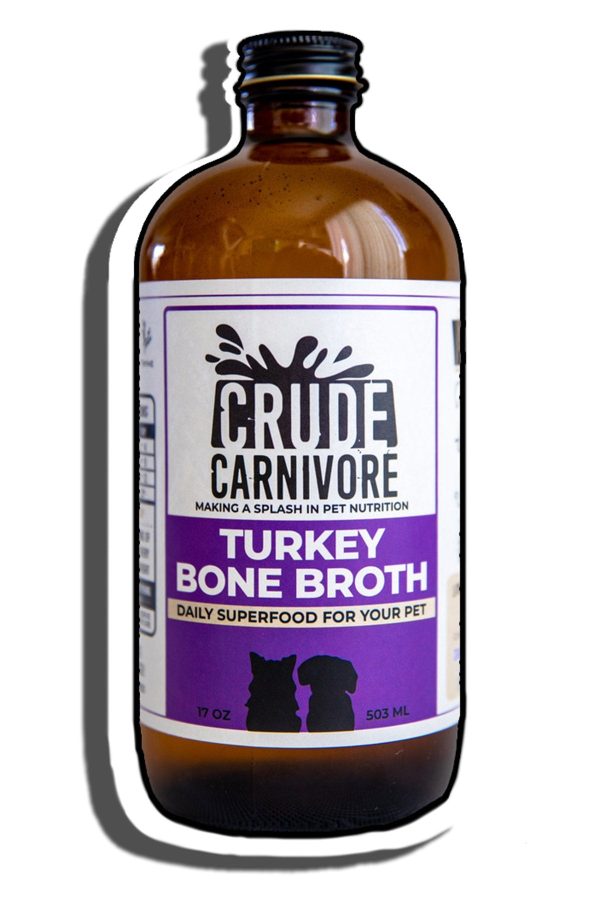 Crude Carnivore Bone Broth - Turkey 16oz Online Sale