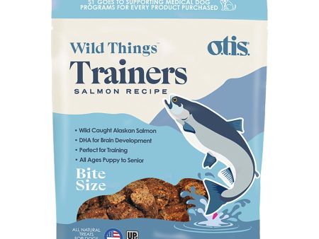 O.T.I.S. Wild Things Trainers Dog Treats - Salmon Recipe - 4oz bag Online Sale