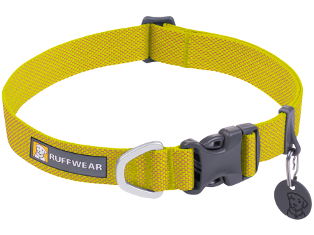 RuffWear Hi & Light™ Dog Collar - Lichen Green For Cheap