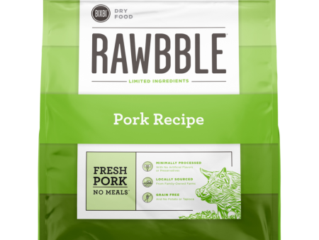 Bixbi RAWBBLE® Dry Dog Food Pork Recipe Online now