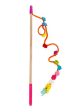 Chilly Dog Wooly Cat Wand Toy - Flower Pom Pom Supply