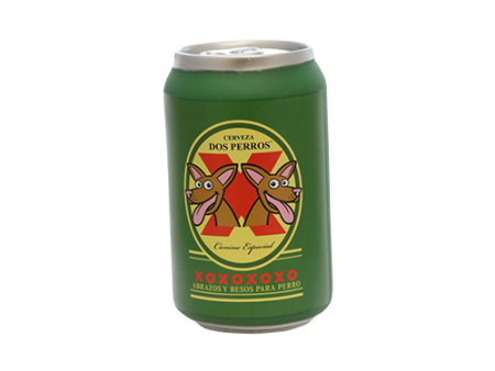 VIP Silly Squeaker Beer Can - Dos Perros For Cheap