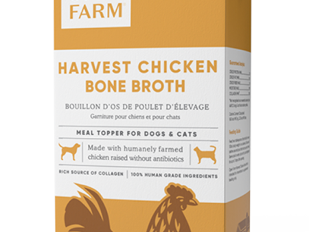 Open Farm Bone Broth Topper for Dogs & Cats - Harvest Chicken 32oz Tetra For Discount