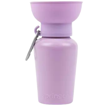 Springer Flip 20oz Dog Travel Water Bottle - Purple Online