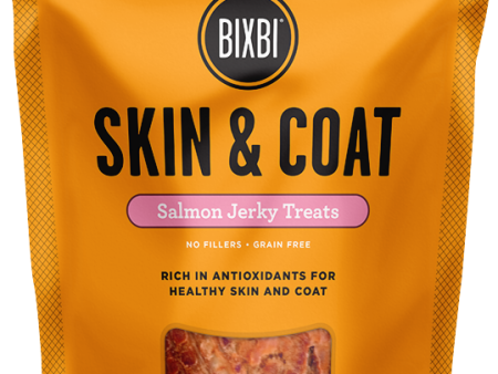 Bixbi Jerky Dog Treats Skin & Coat Salmon Online Sale