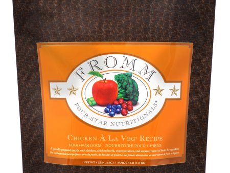 Fromm Dry Dog Food Four-Star Chicken À La Veg Recipe on Sale