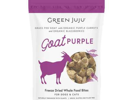 Green Juju Freeze-Dried Whole Food Bites - Goat Purple Sale