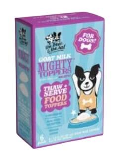 The Bear & The Rat Frozen Goat Milk Mighty Toppers 6pk Cheap