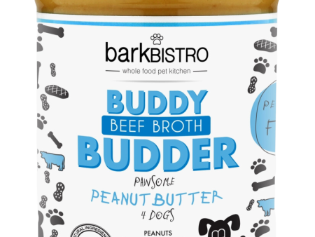 Bark Bistro Beef Broth Buddy Budder 17oz Jar Supply