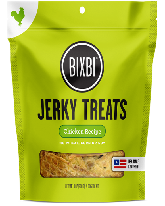 Bixbi Jerky Dog Treats Original Chicken Jerky 10oz Bag Online Sale