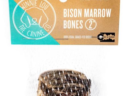 Winnie Lou Individual Bison Marrow Bone - 2  Online Sale