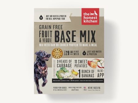 The Honest Kitchen Dehydrated Dog Food Base Mix Grain-Free Fruit & Veggie For Discount