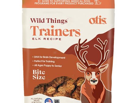 O.T.I.S. Wild Things Trainers Dog Treats - Elk Recipe - 4oz bag Cheap