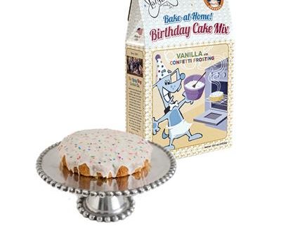 The Lazy Dog Cookie Company Vanilla Birthday Cake & Frosting Mix for Dogs 12oz Sale