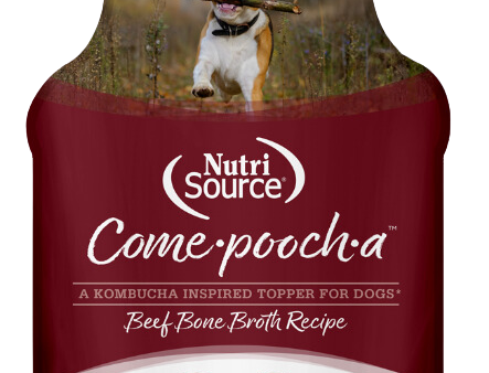 NutriSource Come-Pooch-A Beef Broth 12oz Online