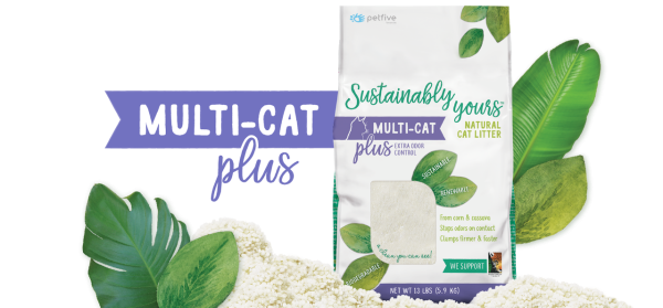 Sustainably Yours Cat Litter Multi-Cat + Extra Odor Control on Sale