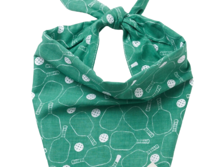 The Paws Pickleball Dog Bandana For Discount