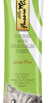 Fussie Cat Purée - Chicken with Vegetables 4pk 2oz Bag Hot on Sale