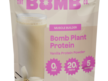 Vanilla Bomb Plant Protein - 20 Servings Online Sale