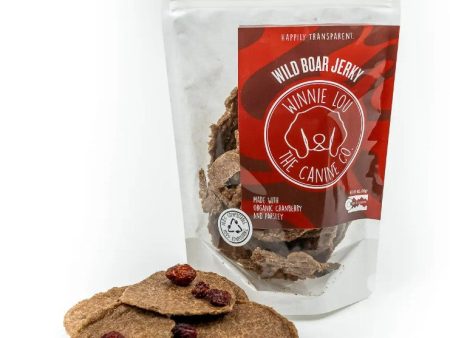 Winnie Lou Wild Boar Jerky 4oz Bag Online Sale