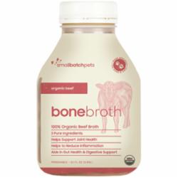 SmallBatch Frozen Organic Beef Bone Broth 22oz Supply