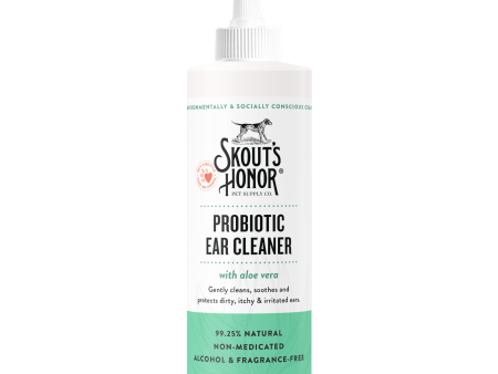 Skout s Honor Dog Probiotic Ear Cleaner 4oz For Discount