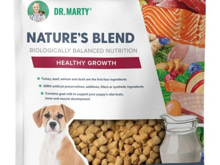 Dr. Marty s Freeze-Dried Dog Food Nature s Blend Healthy Growth Online now