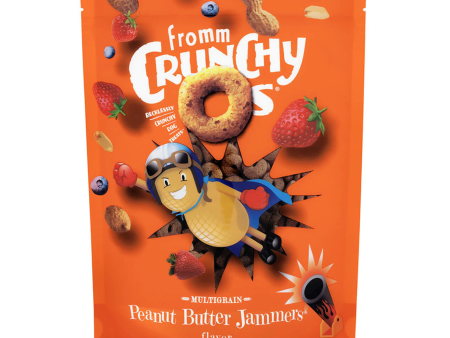 Fromm Dog Biscuits Crunchy O s Peanut Butter Jammers 6oz Bag Online now