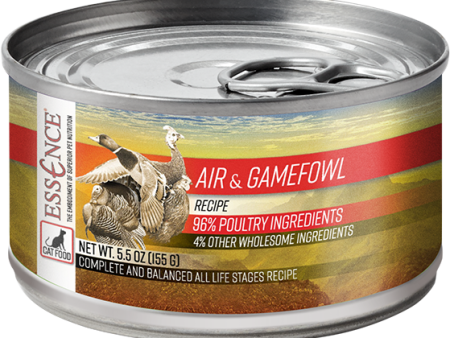 Essence Wet Cat Food Air & Game Fowl Recipe 5.5oz Can Single Online Sale