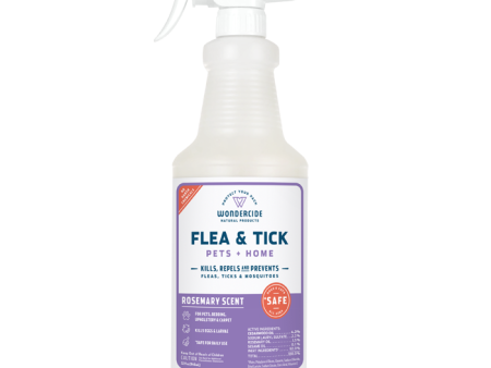 Wondercide Natural Flea & Tick Spray for Pets + Home - Rosemary For Discount