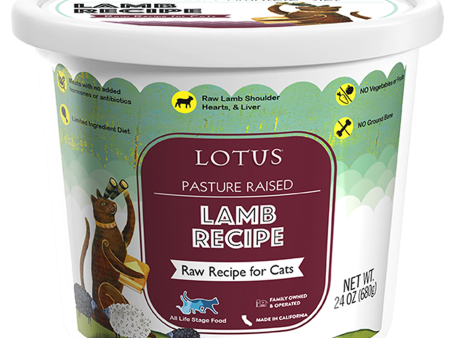 Lotus Frozen Raw Food for Cats - Lamb Fashion