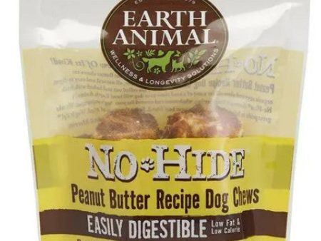 Earth Animal No-Hide Chews Packages - Peanut Butter 4  2pk For Discount