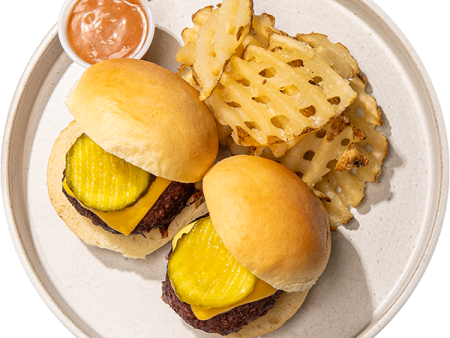 41 - Beef Sliders with Waffle Fries Supply