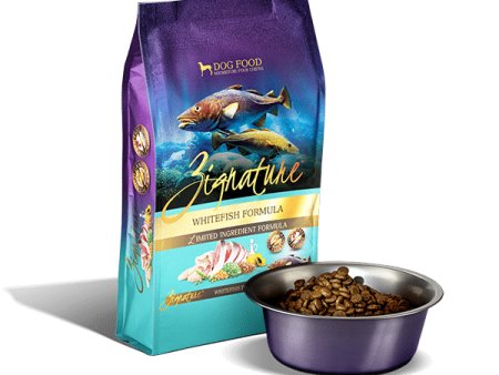 Zignature Dry Dog Food Grain-Free Whitefish Formula on Sale