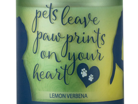 One Fur All Pet House 9oz Candle - Lemon Verbena Fashion