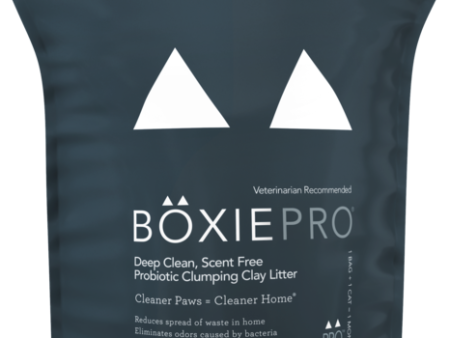 BoxiePro® Deep Clean Probiotic Clay Cat Litter Online now