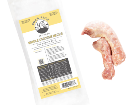 Oma s Pride Frozen Raw Chicken Necks 12pk Bag Sale