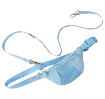 Springer Sling Bag W  Dog Leash - Blue For Cheap