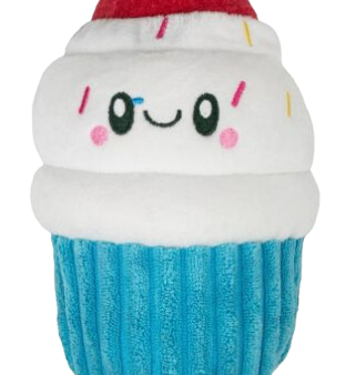 Territory 2-In-1 Plush Dog Toy - Cupcake with Removable Fetch Ball 6  Sale