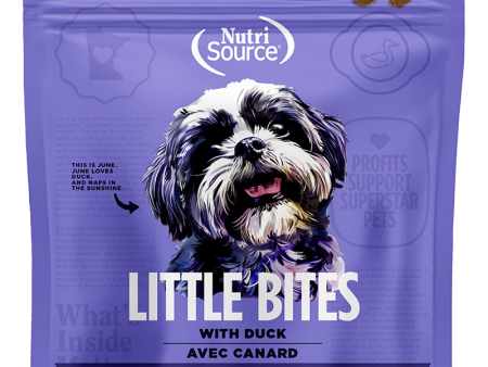 Nutrisource Little Bites Duck Dog Treats 6oz Bag Online