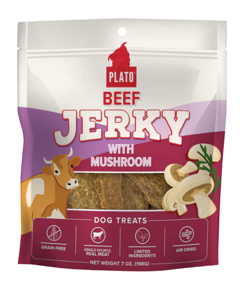 Plato Jerky Beef & Mushroom 7oz Bag Cheap