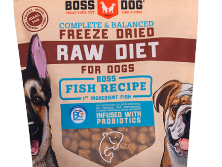 Boss Dog Freeze-Dried Complete Raw Fish Nuggs 12oz Bag *Special Order Only* Online now