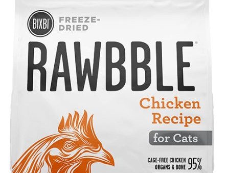 Bixbi RAWBBLE® Freeze-Dried Cat Food Chicken Recipe Discount