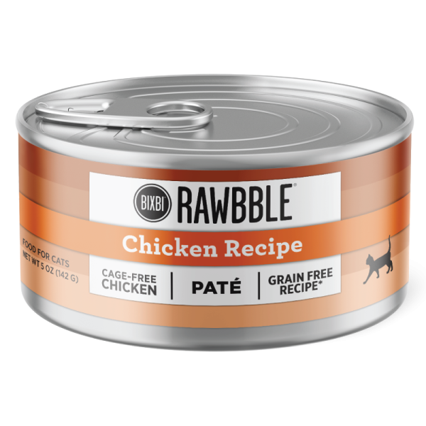 Bixbi RAWBBLE® Wet Cat Food Pâtés Chicken Recipe Hot on Sale