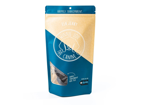 Winnie Lou Elk Jerky 2.5oz Bag Online now